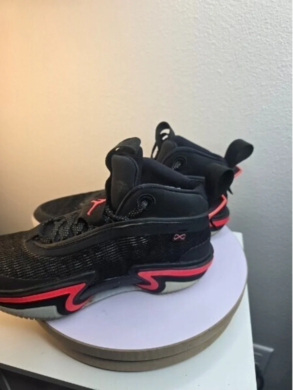 Size 8 - Air Jordan 36 Black Infrared